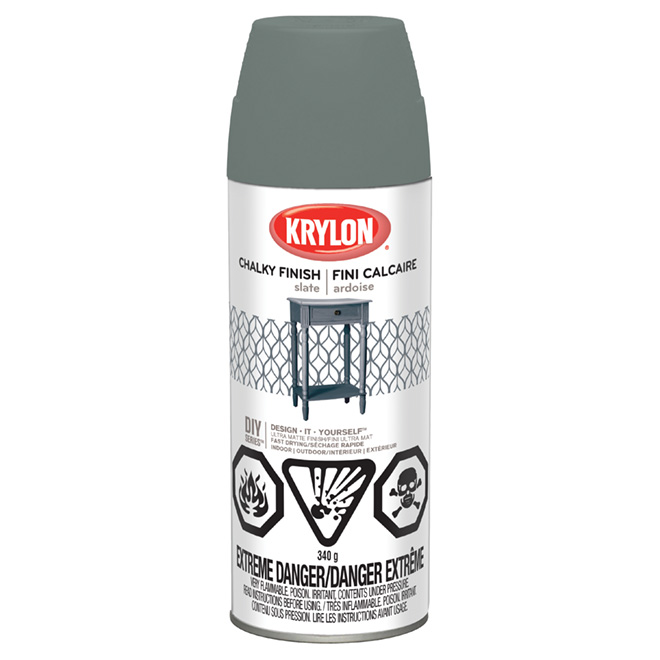 Peinture décorative en aérosol, ardoise