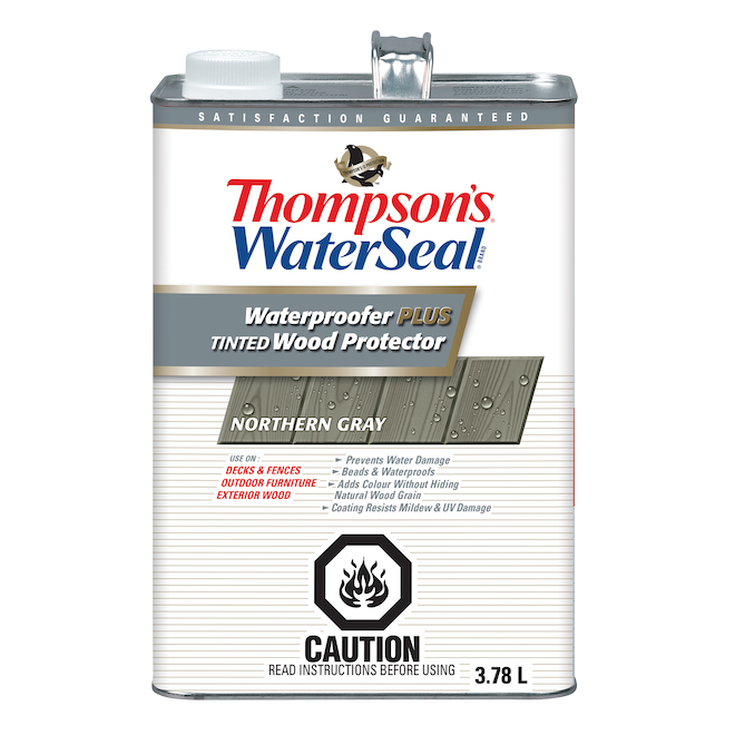 Waterproofer Tinted Wood Protector - 3.78 L - Grey