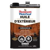 Huile pénétrante pour bois d'extérieur, séquoia