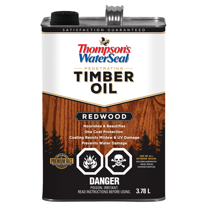 Penetrating Timber Oil - Redwood - 3.78 L