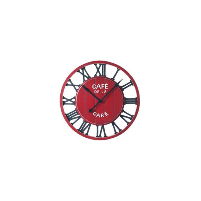 "Café de la Gare" Wall Clock