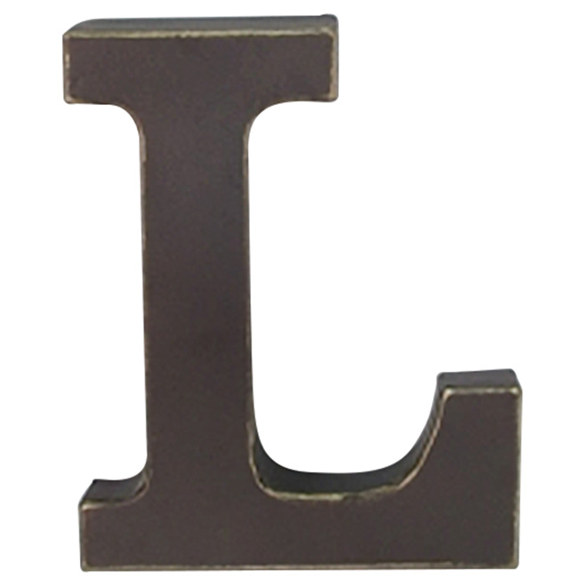 3D Metal Letter - "L"