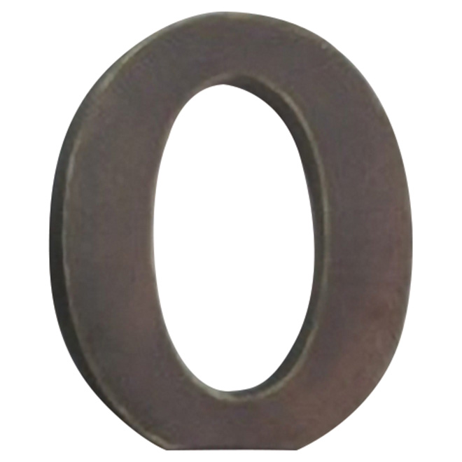 Lettre en métal 3D, «O»