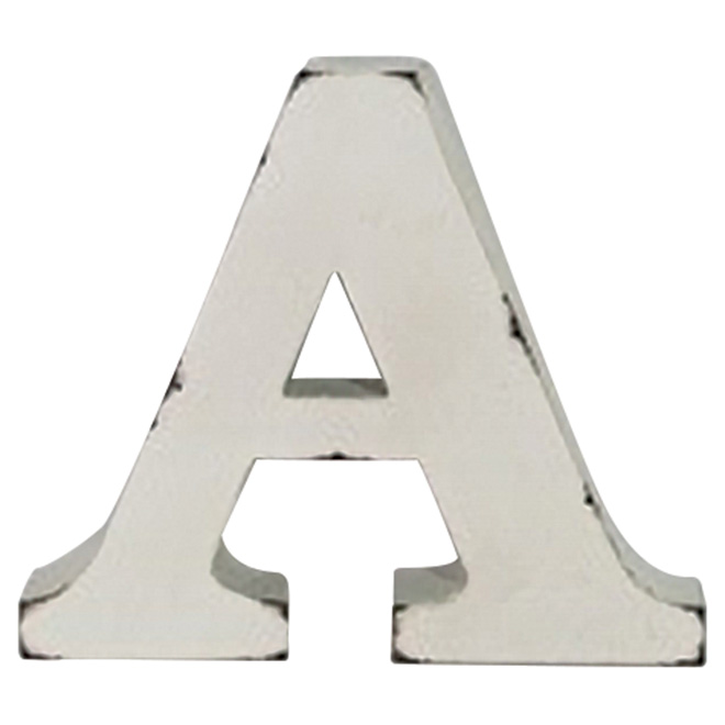 Lettre en métal 3D, «A»