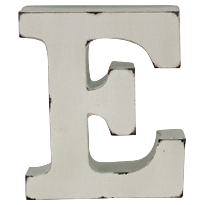 3D Metal Letter - "E"