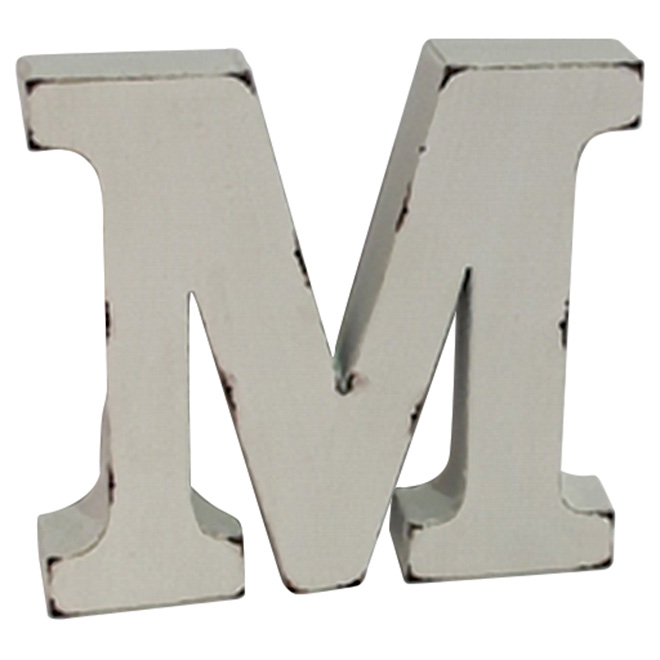 3D Metal Letter - "M"