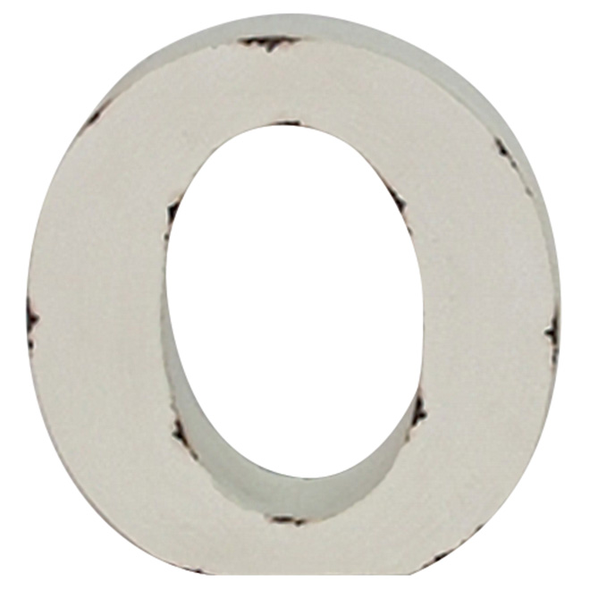 Lettre en métal 3D, «O»
