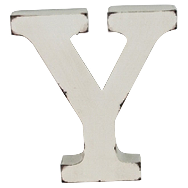 3D Metal Letter - "Y"