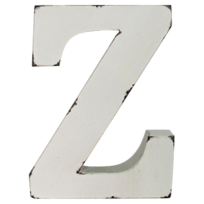 Lettre en métal 3D, «Z»