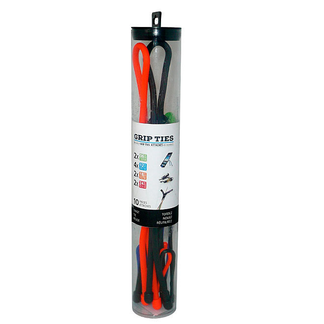 10-Piece Reusable Grip Tie Kit