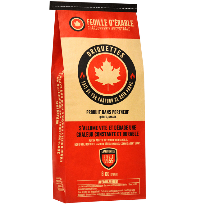Briquettes de charbon, 8 kg