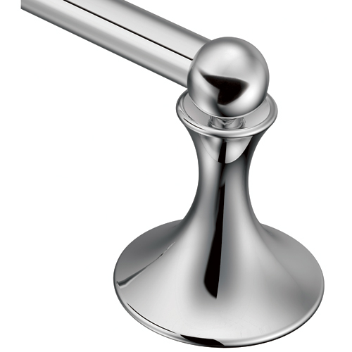 "Lounge" Zinc and Aluminum Towel Bar 24"