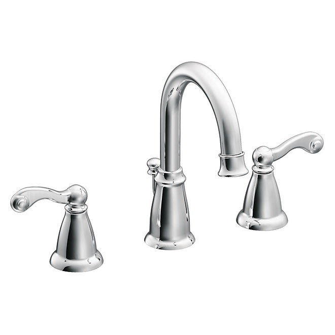 Robinet de lavabo 2 poignées Traditionnel, chrome