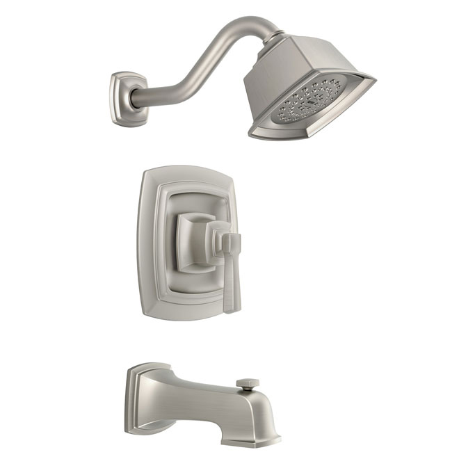 "Boardwalk" bathtub and shower faucet