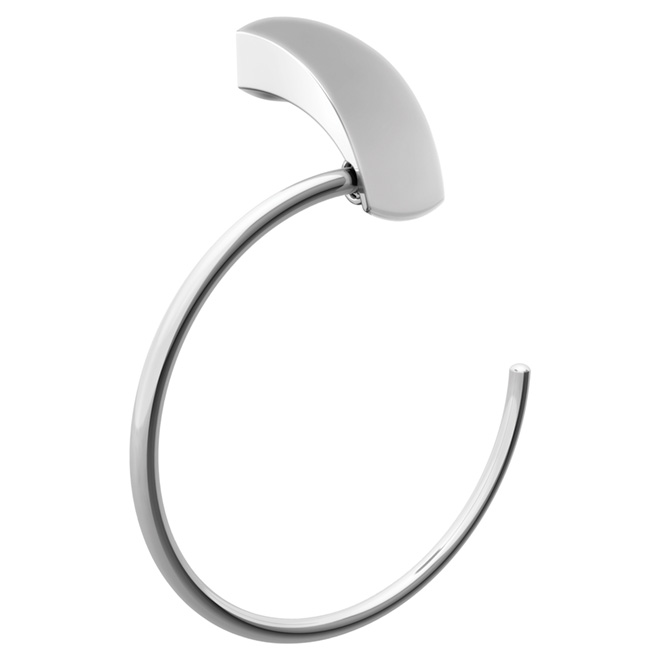 "Zarina" Towel Ring - Chrome