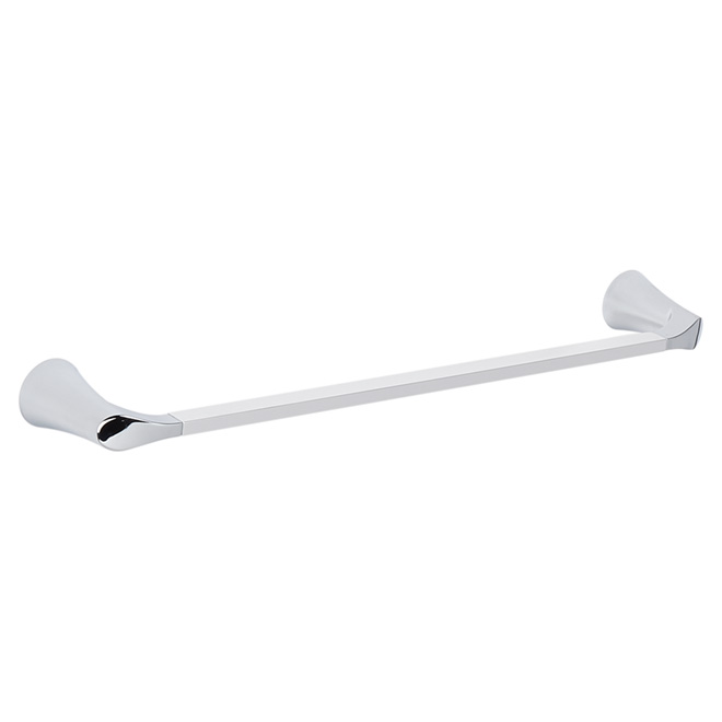 Towel Holder - "Danika" Towel Bar 18" - Chrome