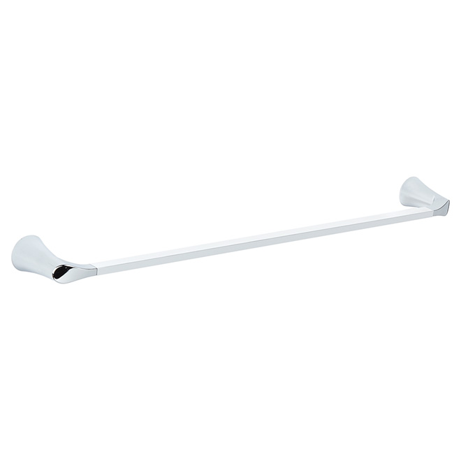 Towel Holder - "Danika" Towel Bar - 24" - Chrome