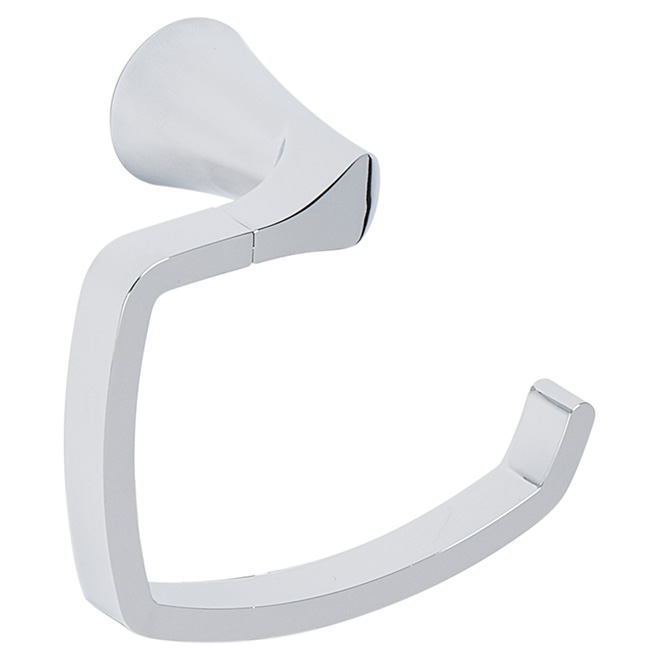 Towel Holder - "Danika" Towel Ring - Chrome