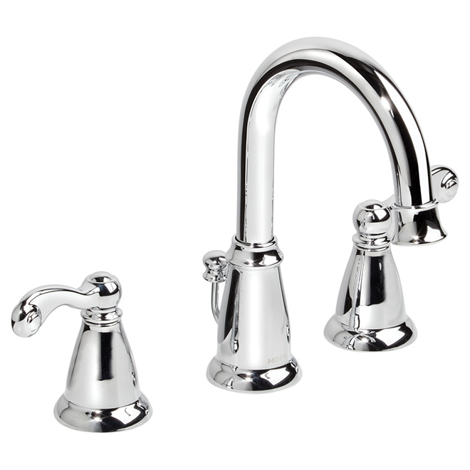 Robinet de salle de bains à 2 poignées, 8"-16", chrome