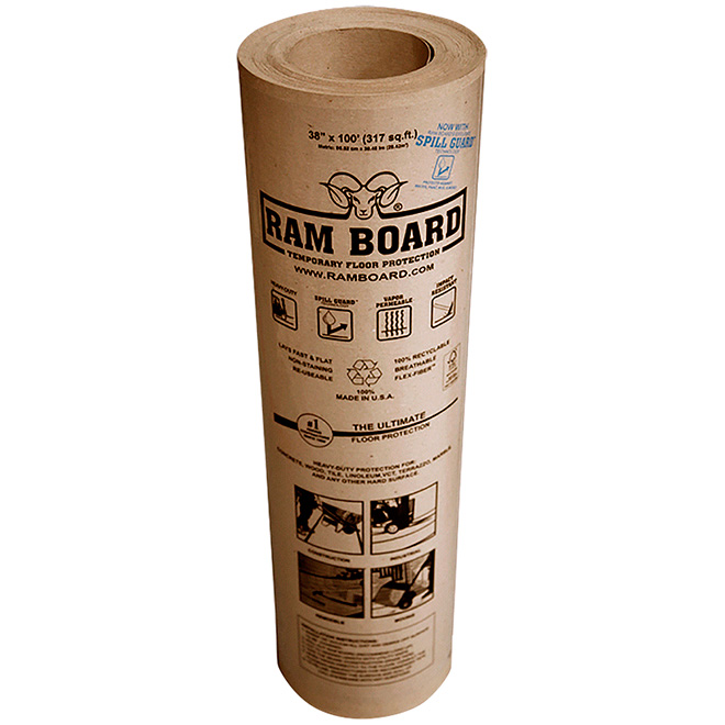 Temporary Floor Protection - 38" x 100'