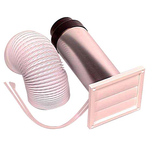 Trousse d'évent mural flexible de 3" ou 4"