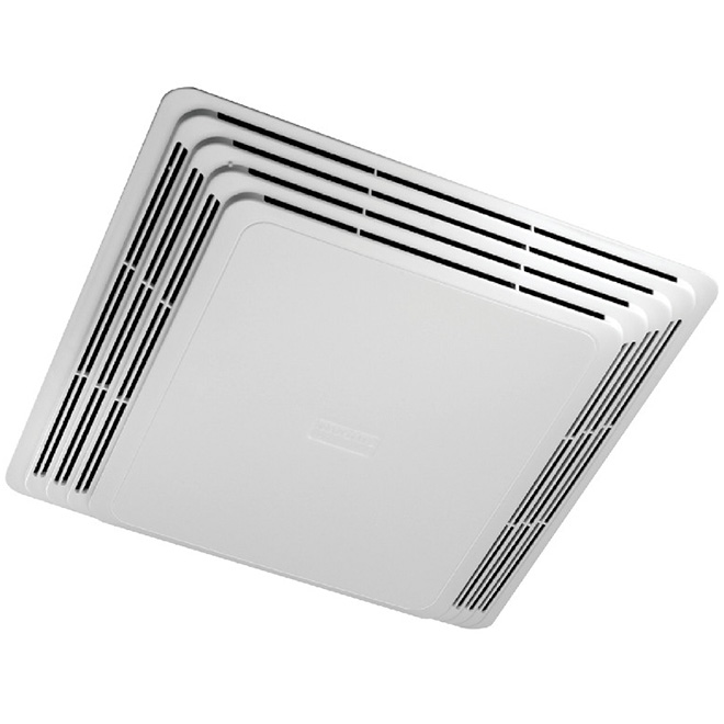 Deluxe Ventilation Fan Grille - 10 1/8 x 10 5/8" - White
