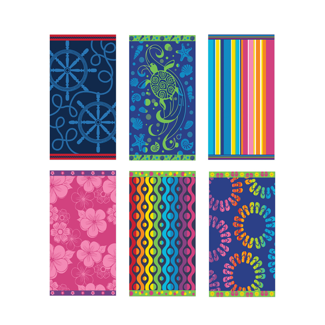 "Jacquard" Beach Towel - 36 x 68"