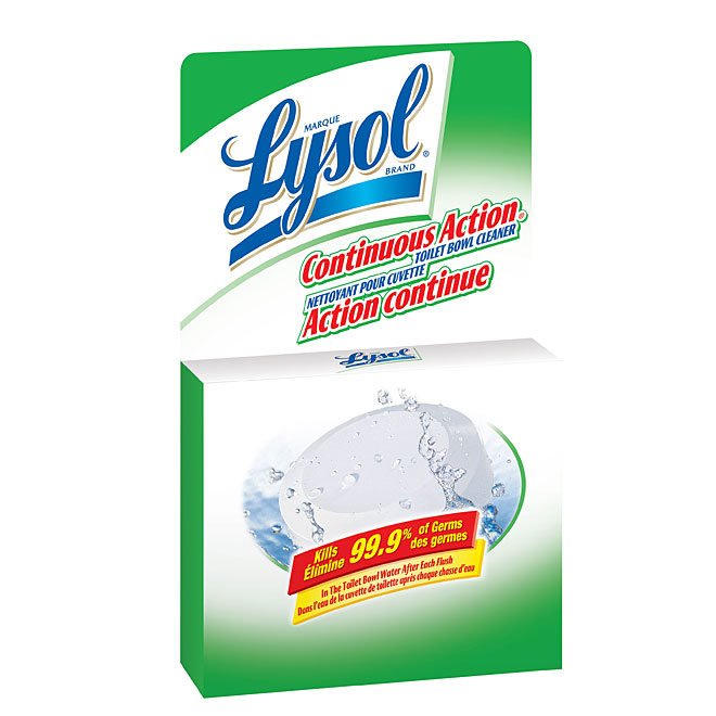 Nettoyant pour cuvette à action continue en rondelle 100 g