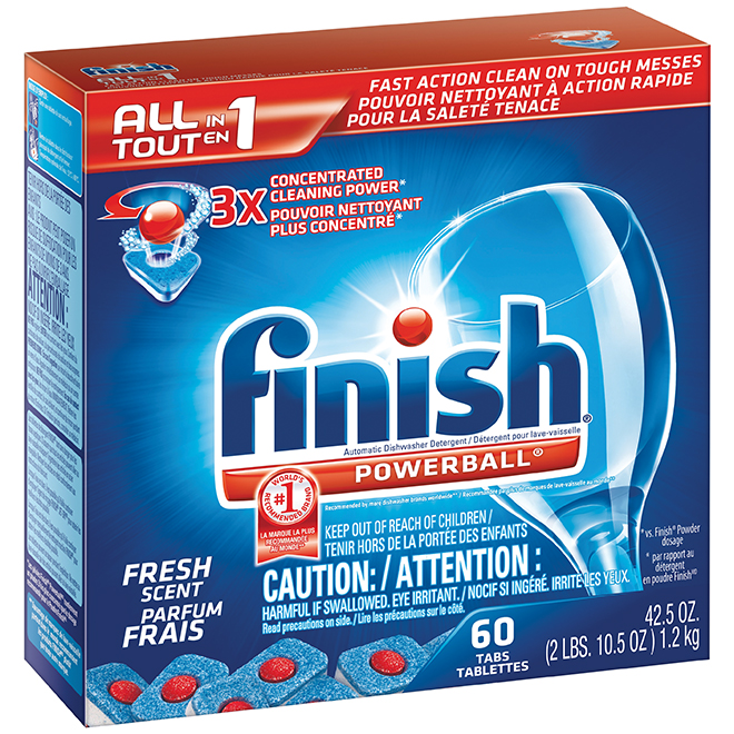 Dishwasher Detergent 60 Tabs