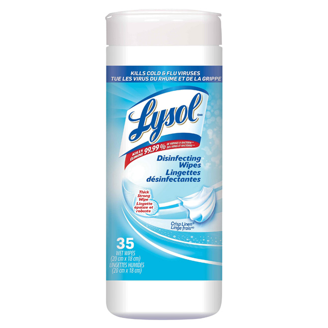 Disinfecting Wipe Crisp Linen Scent 35 Pack