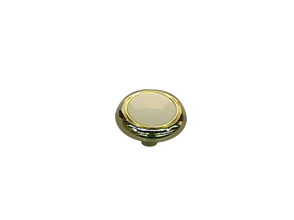 Bouton « classique » métal et céramique
