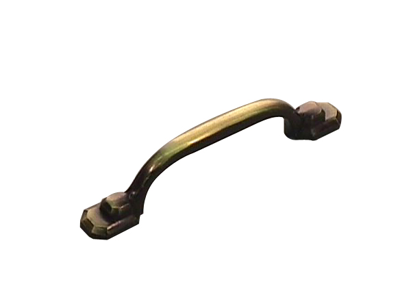 Metal Handle Pull burnished Brass