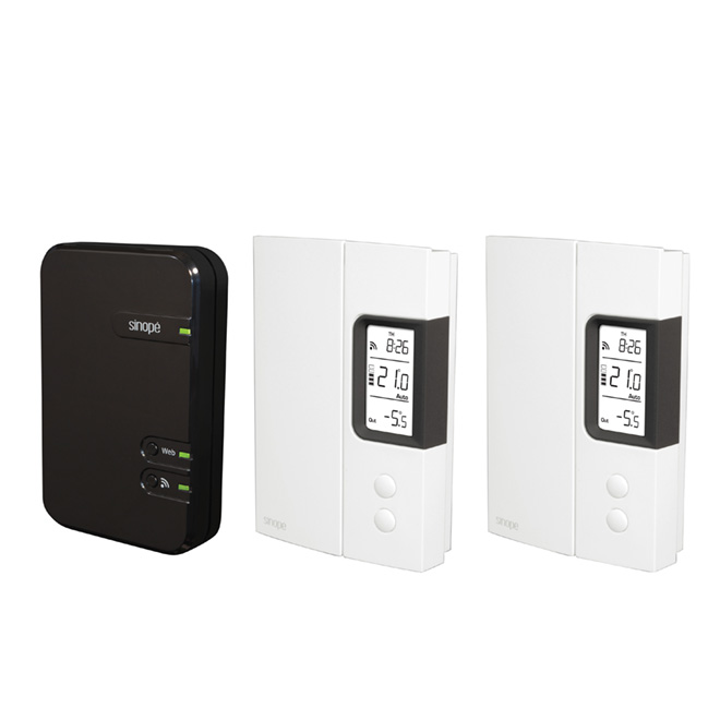 Starter Kit of Programmable Thermostats with Web Interface