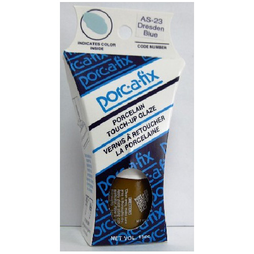 Touch-Up Glaze for Porcelain - Blue