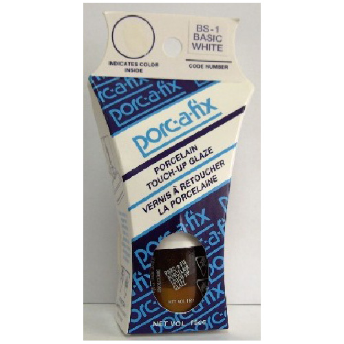 Vernis de retouche pour porcelaine - Blanc clair