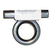 Support de tuyau standard en acier fini époxy de 3/4