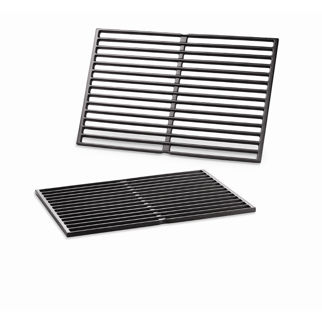 Ensemble de 2 grilles de cuisson pour barbecue