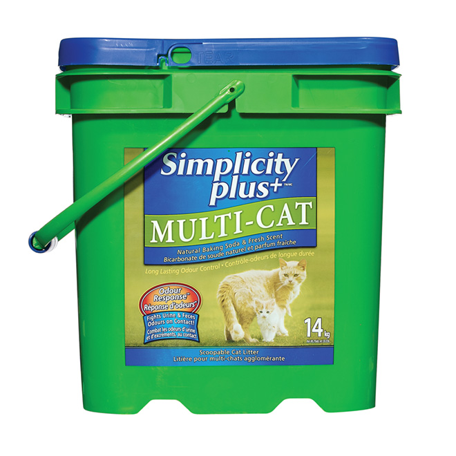 Litière pour chat «Simplicity Plus», 14 kg