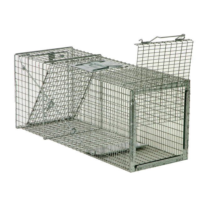 Cage à 1 porte et 1 porte de relâchement