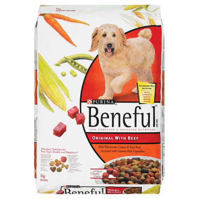 "Beneful" Dog Dry Food 8Kg - Original with Beef