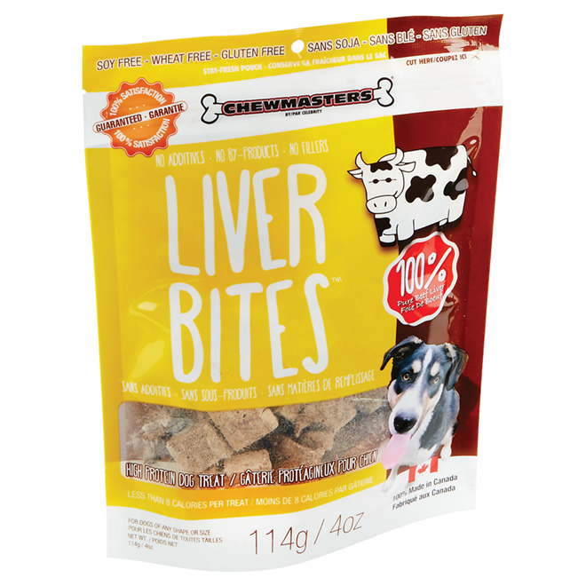 Dog Treats - Liver Bites - 114 g