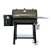 Wood Pellet Barbecue - 440 sq. in. - Black and Copper