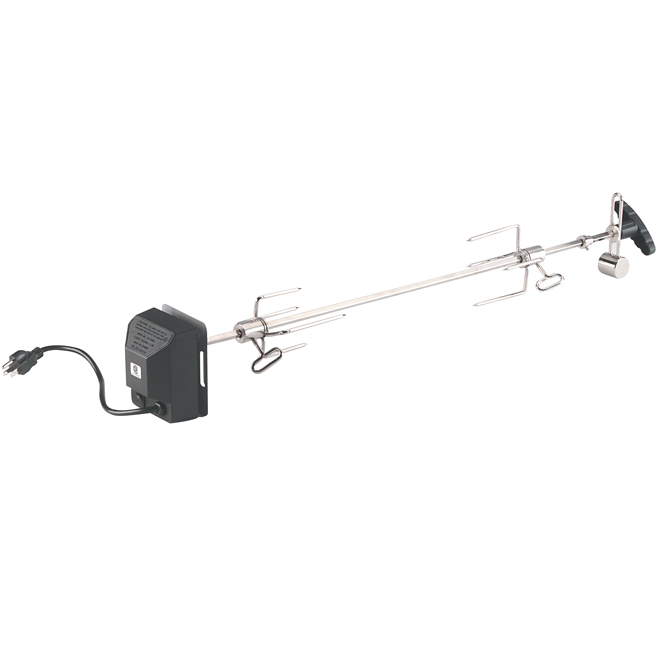 Tournebroche de luxe pour barbecue «Genius»