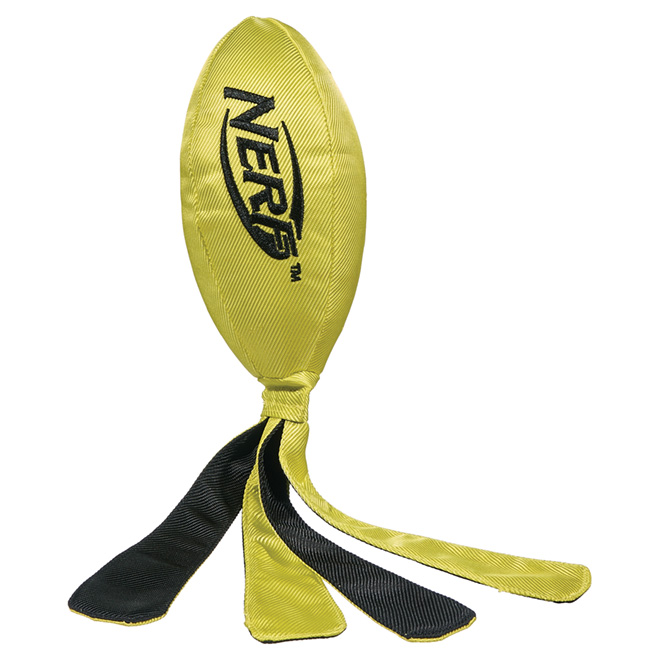 Jouet pour chien en forme de ballon de football, 15 po