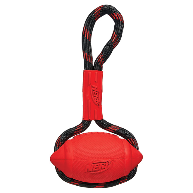 Jouet en ballon de football pour chien « Tuff-Tug », 12 po