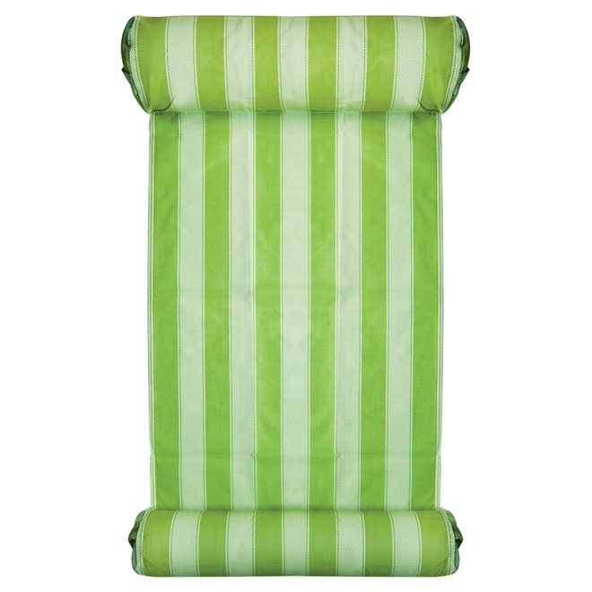 Matelas flottant pour piscine, vert
