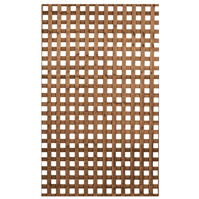 Lattice - Privacy Treated Wood Lattice - 4' x 8'