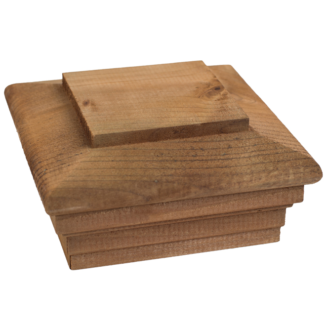 Treated Wood Post Cap - 4" x 4"