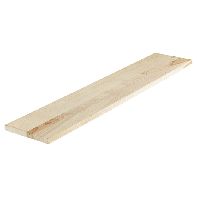 Contremarche en merisier, 36", naturel