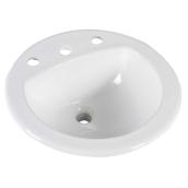 Drop-in Lavatory - Round - 20 1/4